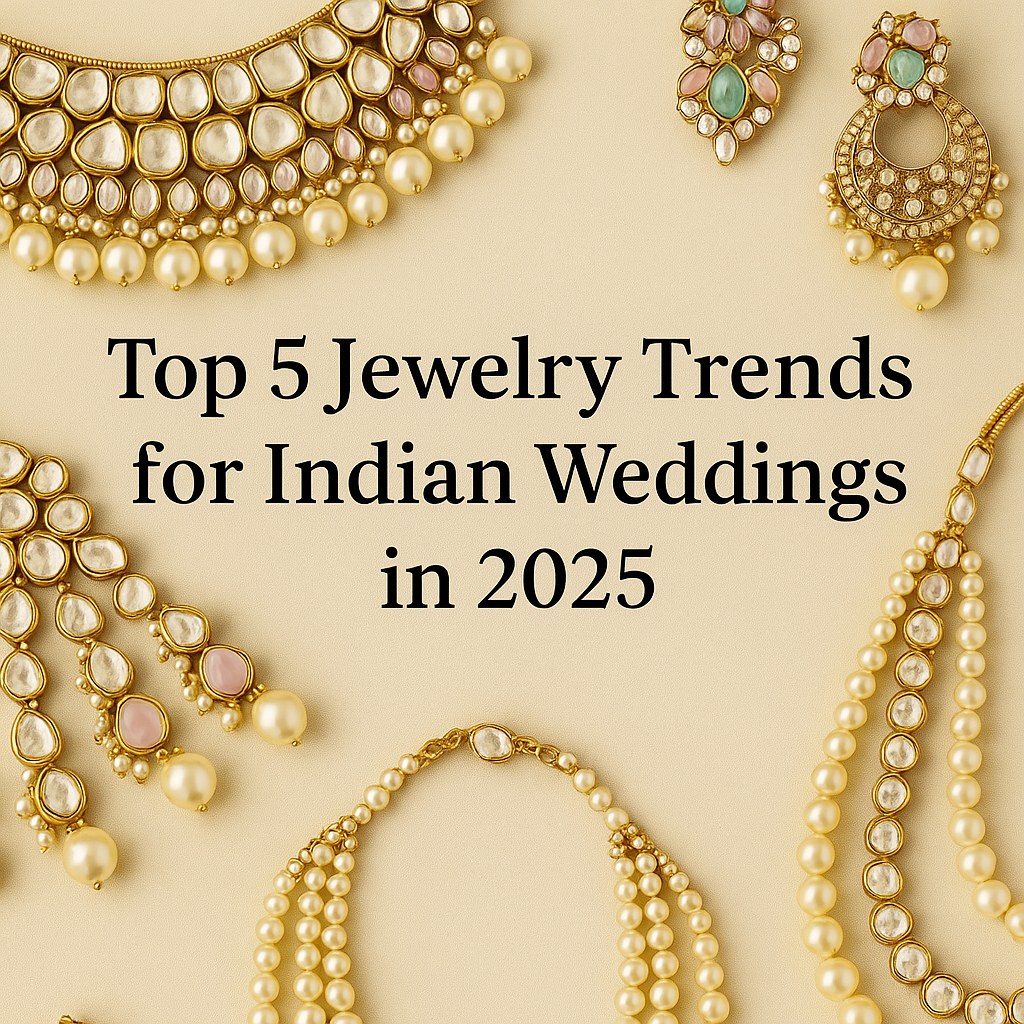 op 5 Jewelry Trends for Indian Weddings in 2025